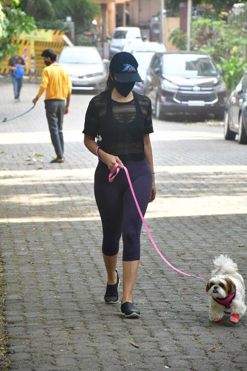 Sophie Choudry and Malaika Arora spotted for walk