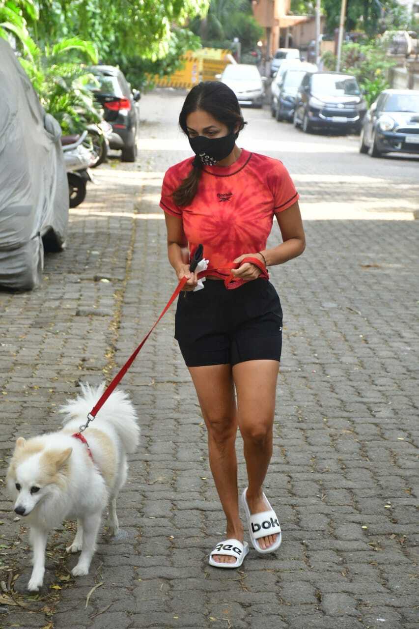 Sophie Choudry and Malaika Arora spotted for walk