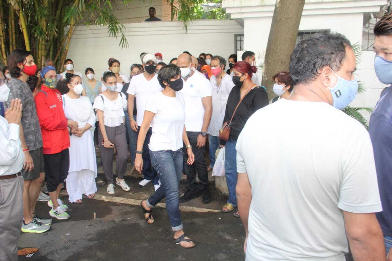Raj Kaushal Passes Away: Celebs At Mandira Bedi's Husband's Funeral