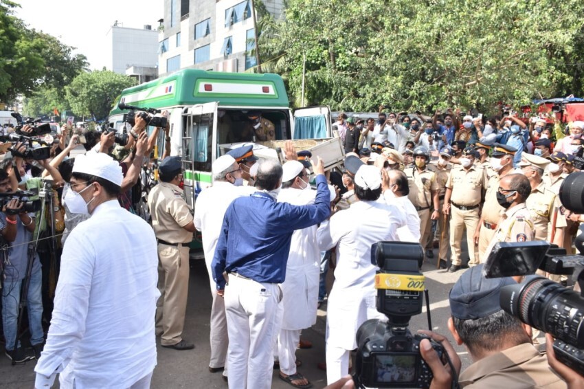 Dilip Kumar ji's Funeral