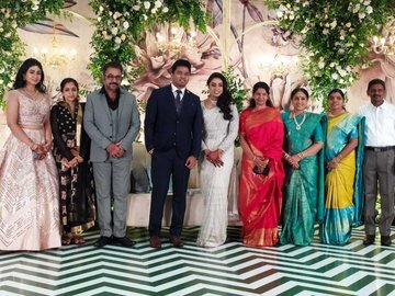 Saranya Ponvannan Daughter Wedding Photos