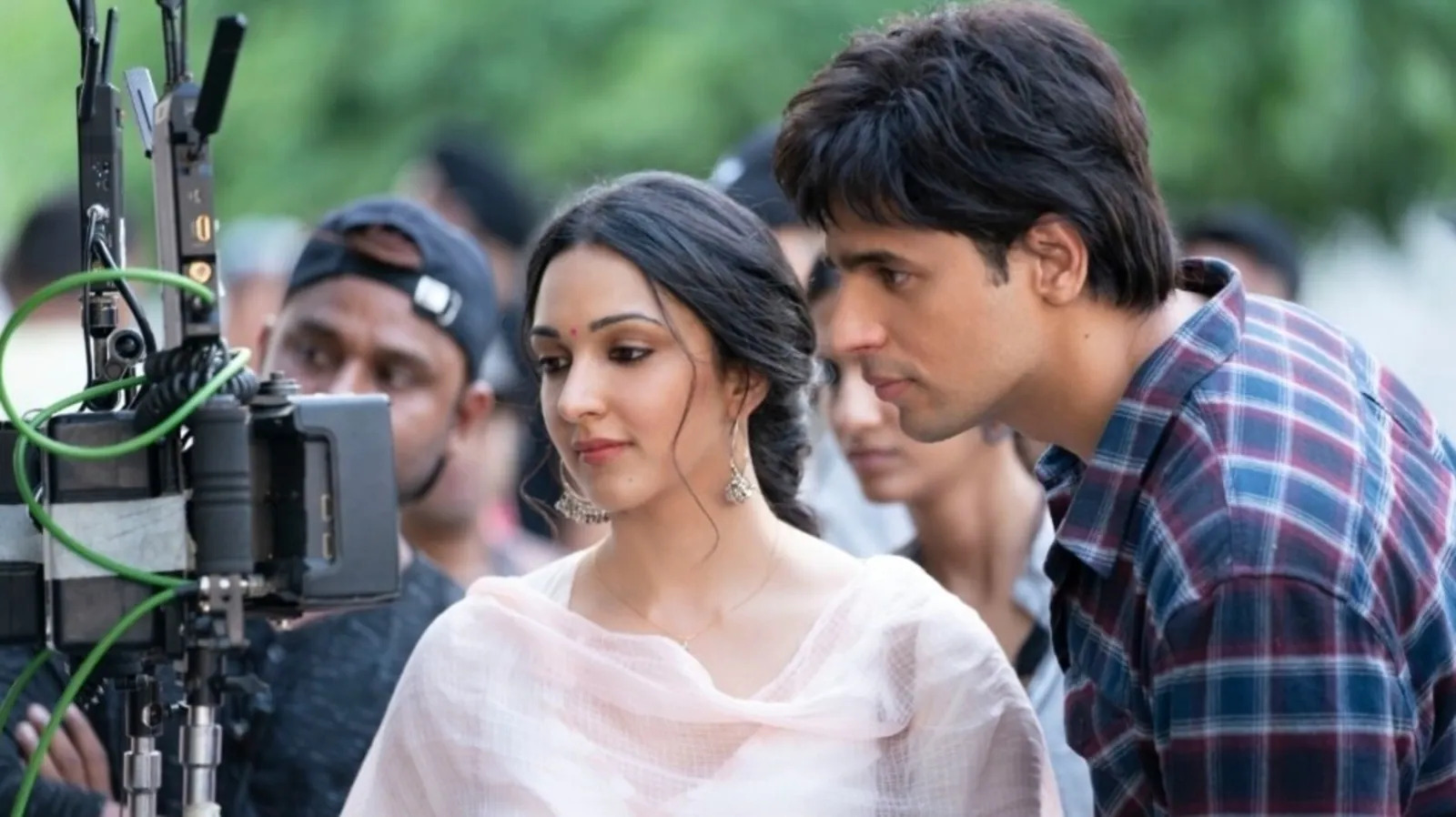 Shershaah BTS Pictures Featuring Sidharth Malhotra And Kiara Advani