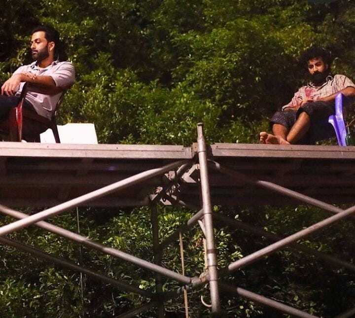 These BTS Clicks From Prithviraj-Roshan Mathew’s Kuruthi Are Simply Unmissable!