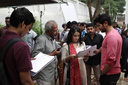 These BTS Pictures Of Dulquer Salmaan And Nithya Menen From The Sets Of OK Kanmani Are All Things Love!
