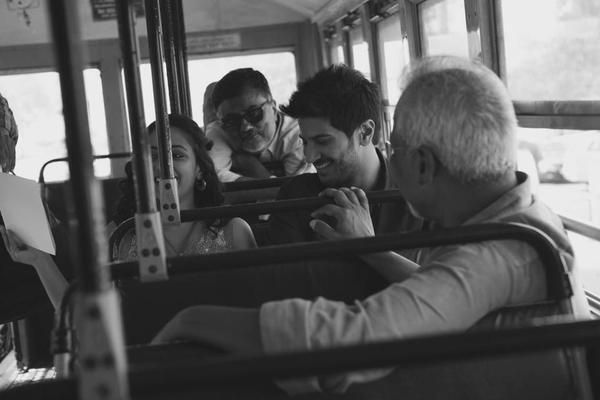These BTS Pictures Of Dulquer Salmaan And Nithya Menen From The Sets Of OK Kanmani Are All Things Love!