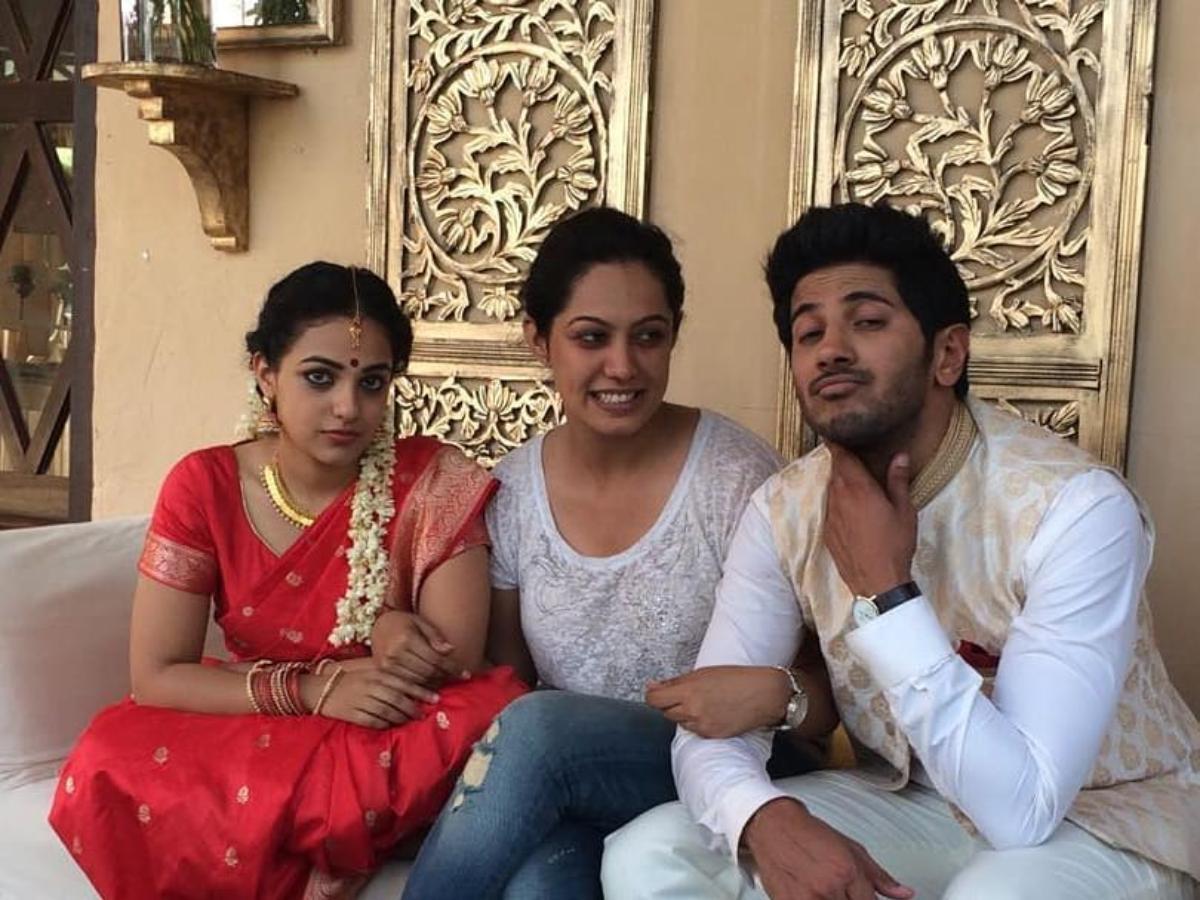 These BTS Pictures Of Dulquer Salmaan And Nithya Menen From The Sets Of OK Kanmani Are All Things Love!