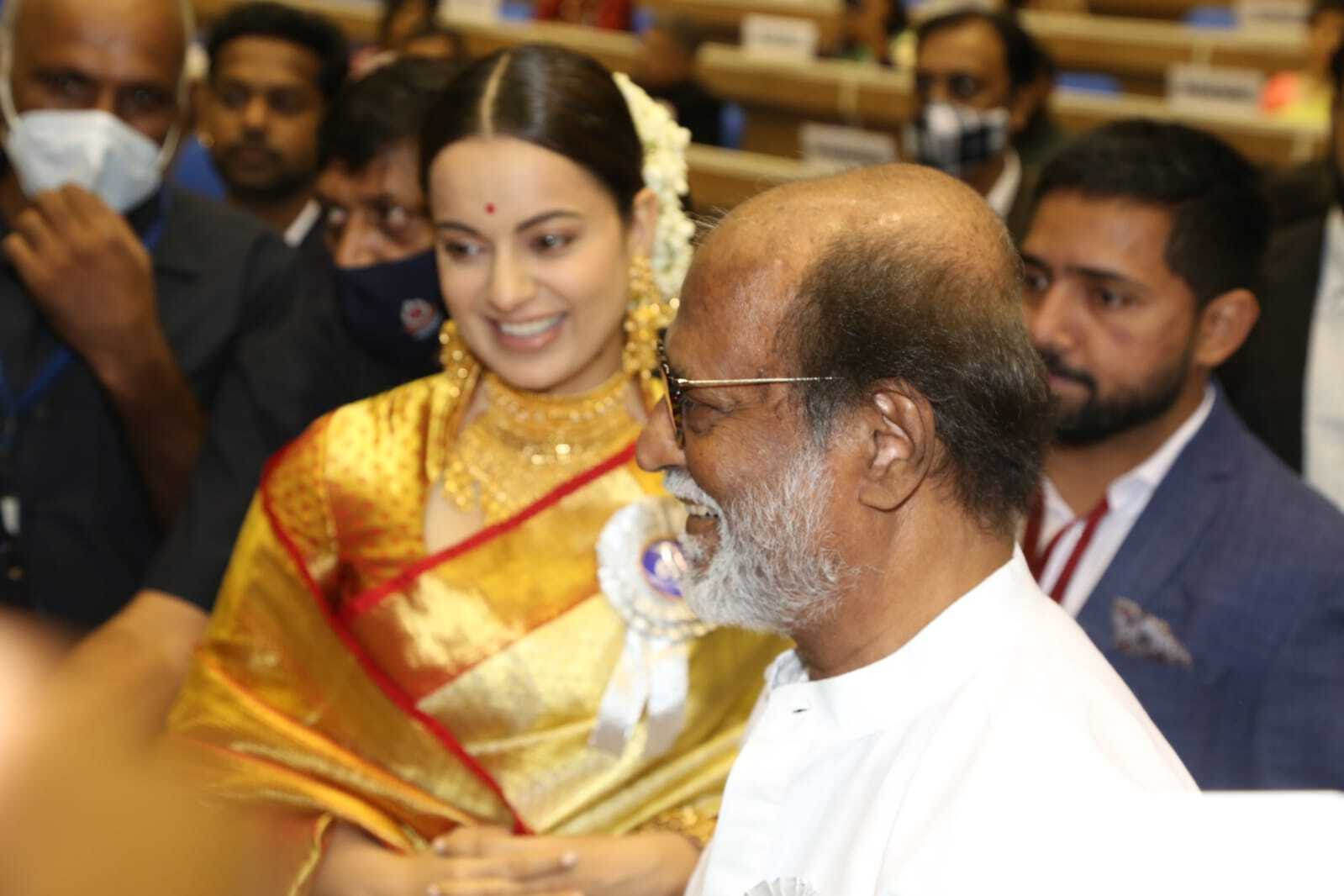 Rajinikanth's Viral Pictures From The 67th National Film Awards Ceremony