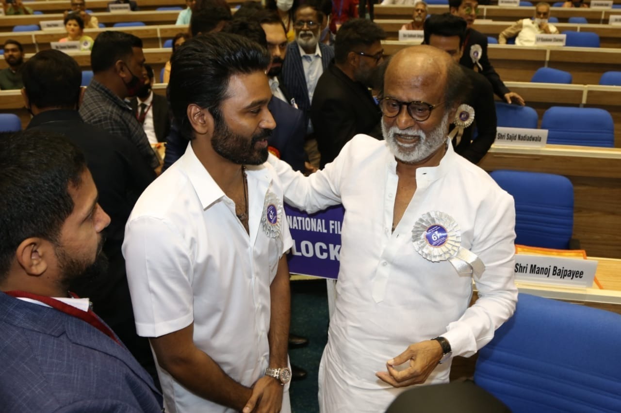 Rajinikanth's Viral Pictures From The 67th National Film Awards Ceremony