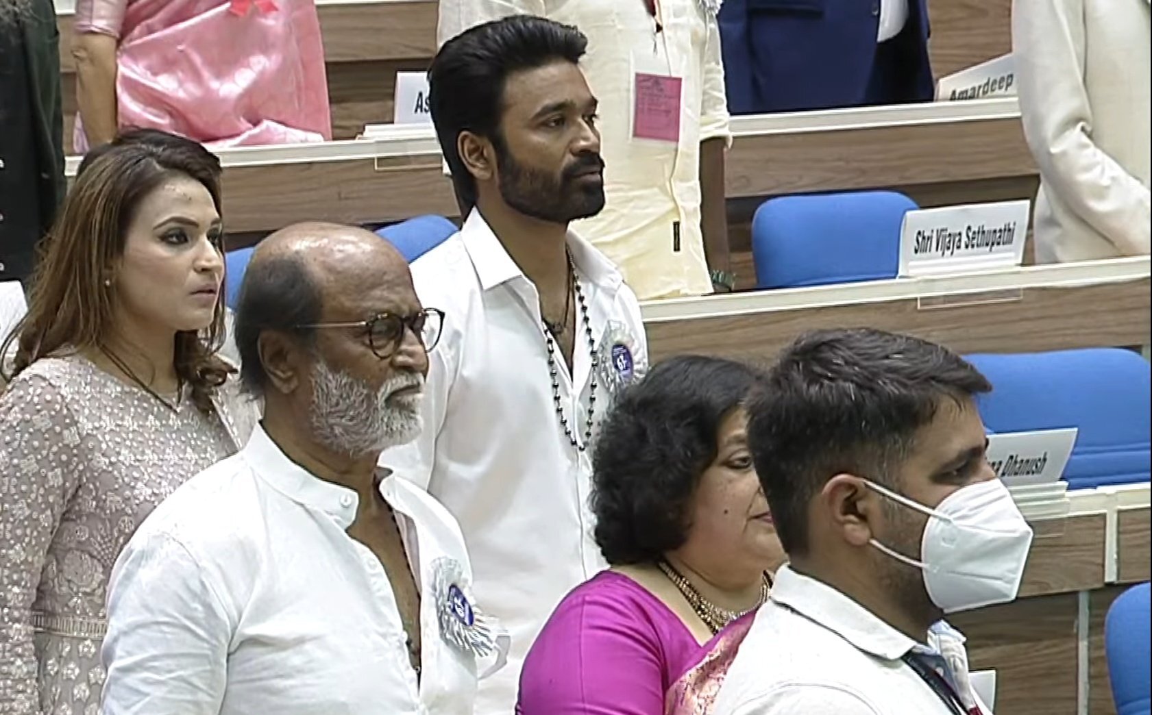 Rajinikanth's Viral Pictures From The 67th National Film Awards Ceremony