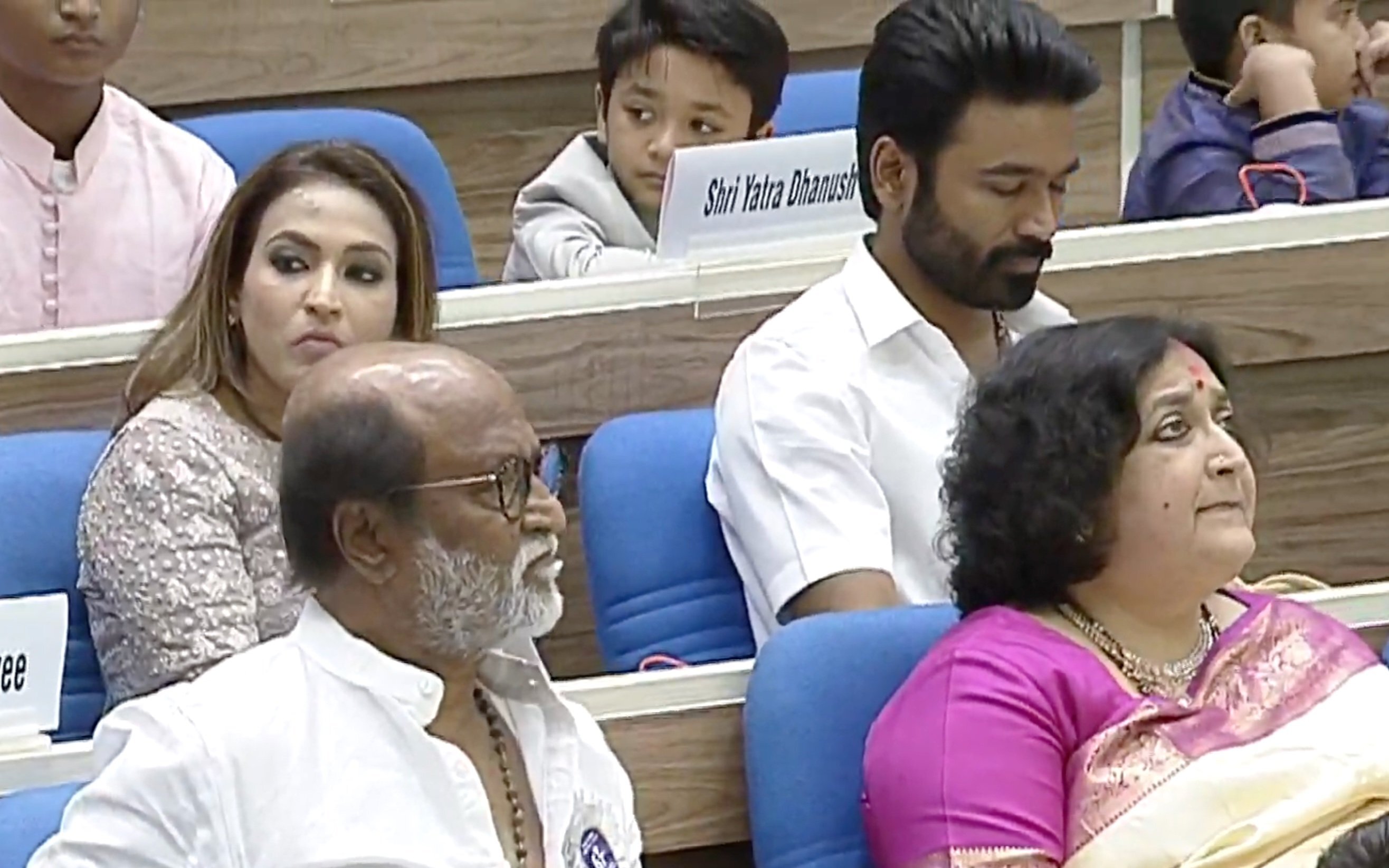Rajinikanth's Viral Pictures From The 67th National Film Awards Ceremony