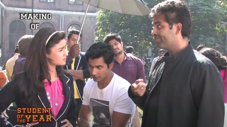 Student Of The Year BTS Photos Featuring Varun Dhawan, Alia Bhatt, Sidharth Malhotra & Others