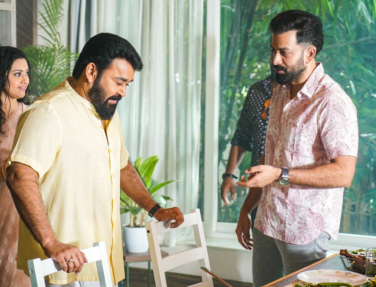 These BTS Pictures From The Sets Of Prithviraj Sukumaran's Bro Daddy Will Leave You Super Excited!