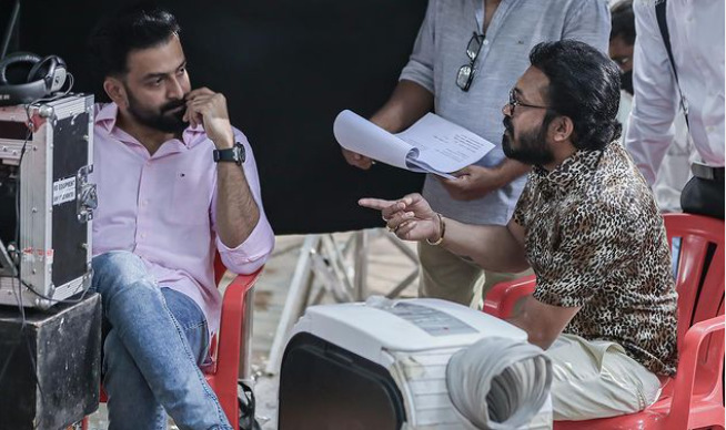 These BTS Pictures From The Sets Of Prithviraj Sukumaran's Bro Daddy Will Leave You Super Excited!