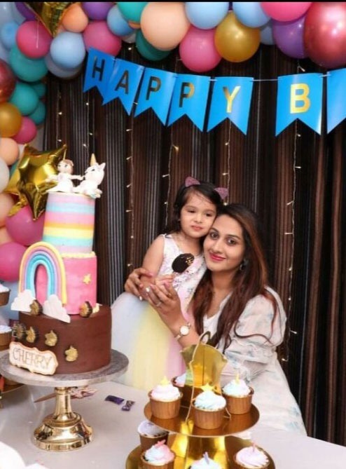 Ajay Rao Daughter Cherishma Birthday Celebration 2021