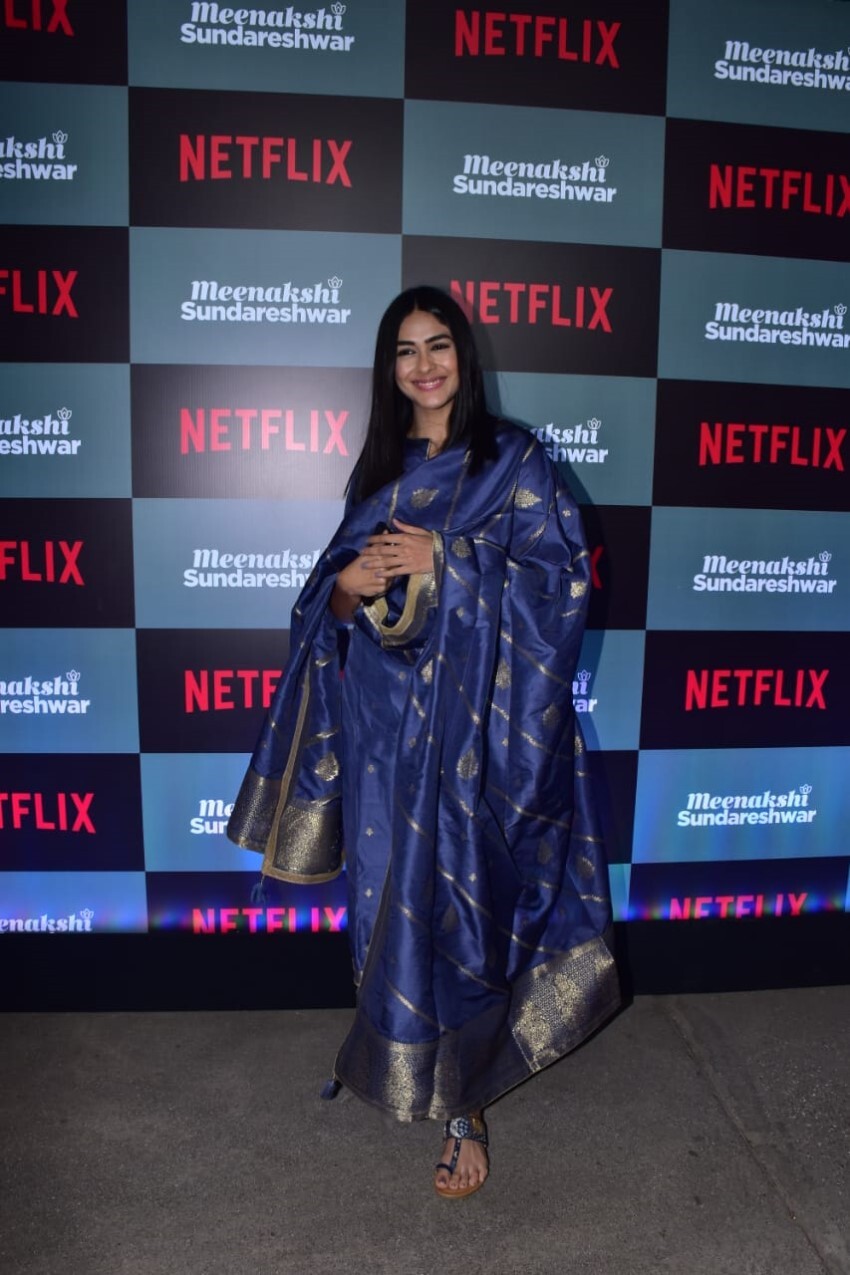 Celebs at Meenakshi Sundareshwar's Screening