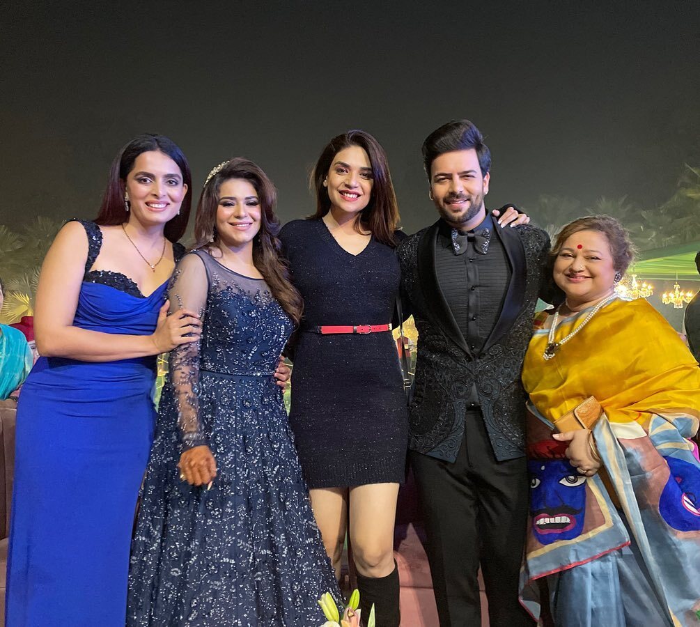 Sanjay Gagnani & Poonam Preet Dazzle At Their Haldi, Mehndi & Sangeet Functions