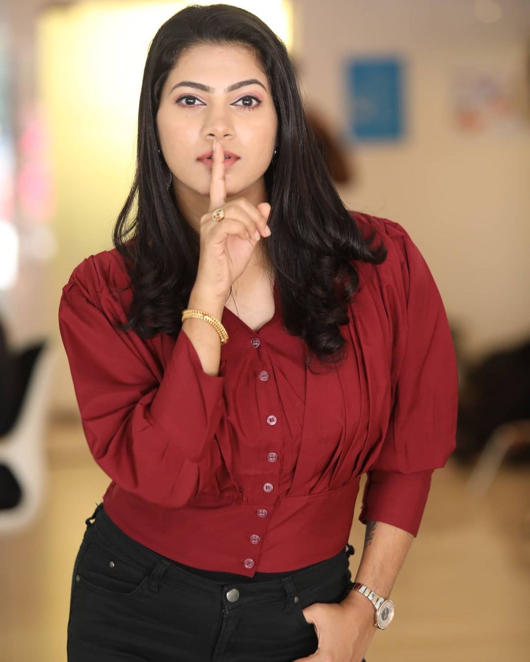 ഡോക്ടർ ഇന്ദ്രജ അല്ലേ ഇത്,  അമൃത ഗണേശിന്റെ  പുതിയ ചിത്രം കാണാം