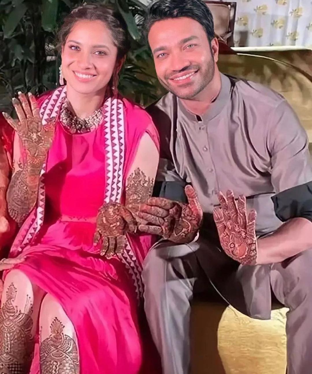 Ankita Lokhande & Vicky Jain’s Mehndi & Engagement Ceremonies Were No Less Than A Bollywood Fairytale
