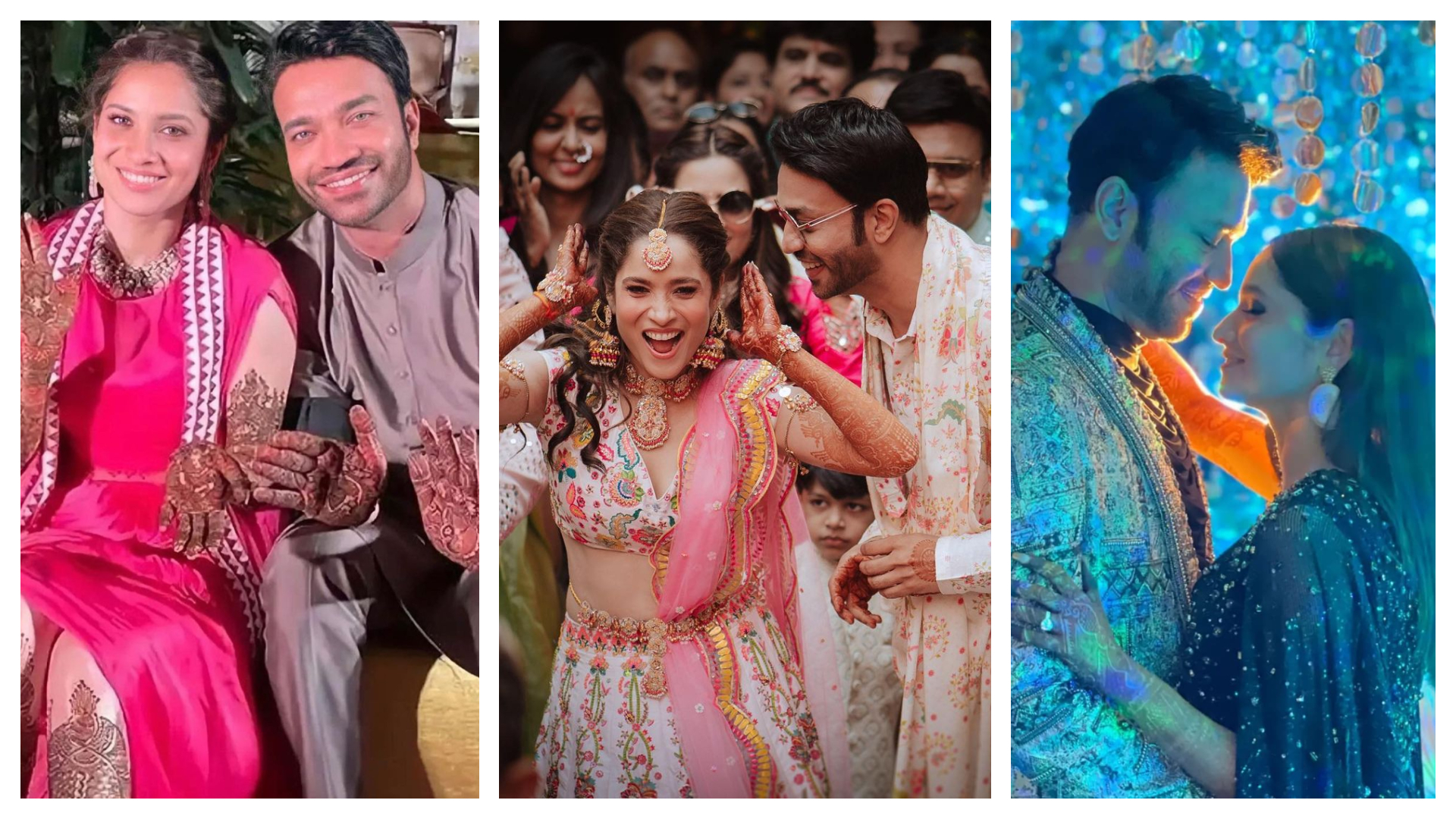 Ankita Lokhande & Vicky Jain’s Mehndi & Engagement Ceremonies Were No Less Than A Bollywood Fairytale