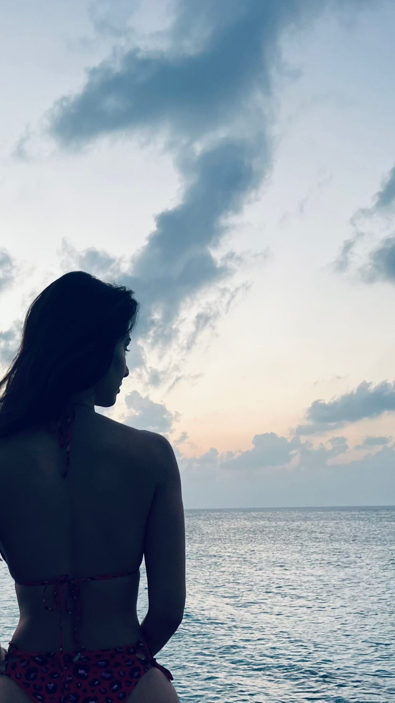 Disha Patani Chills In Maldives In Bikini