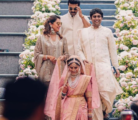 These Dreamy Pictures From Ram Charan's Sister-In-Law Anushpala Kamineni's Wedding Are Straight From A Fairy Tale!