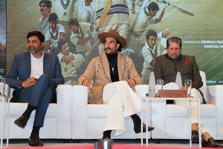 Ranveer Singh At 83 Movie Press Meet In Kochi, Kerala