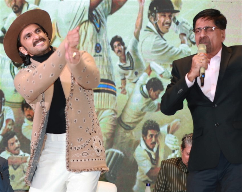 Ranveer Singh At 83 Movie Press Meet In Kochi, Kerala