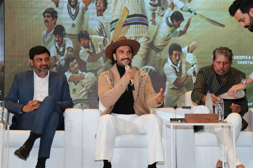 Ranveer Singh At 83 Movie Press Meet In Kochi, Kerala