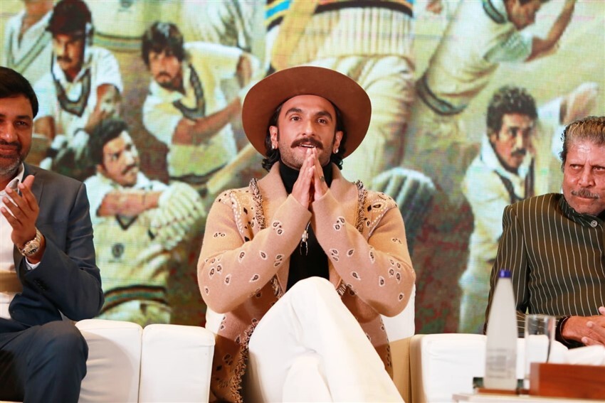 Ranveer Singh At 83 Movie Press Meet In Kochi, Kerala