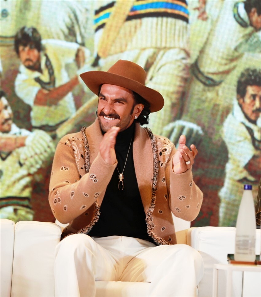 Ranveer Singh At 83 Movie Press Meet In Kochi, Kerala