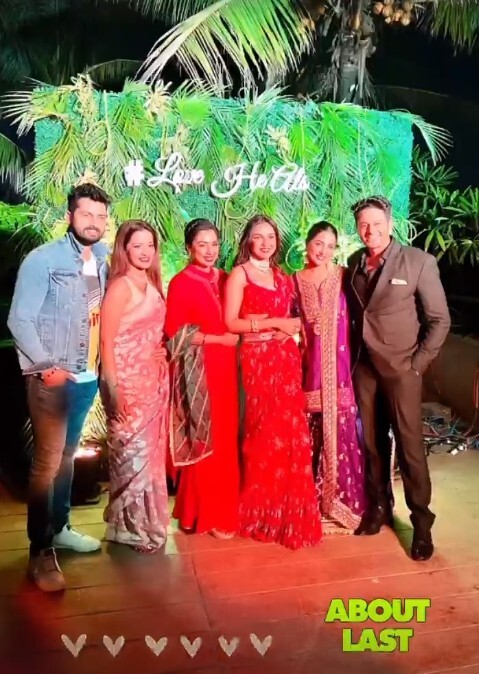 Shehnaaz Gill, Hina Khan, Jasmin Bhasin & Others Attend Friend’s Engagement Party; Monalisa Shares Adorable Pictures With Sana