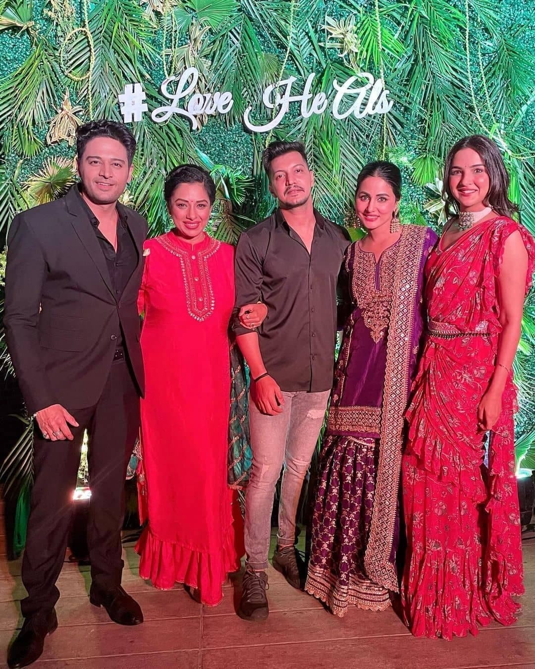 Shehnaaz Gill, Hina Khan, Jasmin Bhasin & Others Attend Friend’s Engagement Party; Monalisa Shares Adorable Pictures With Sana