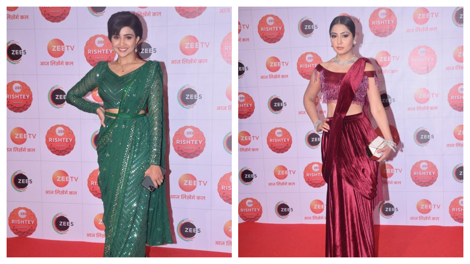 Zee Rishtey Awards 2021 Nomination Party: Shraddha Arya, Dheeraj Dhoopar, Shabir & Others Walk The Red Carpet