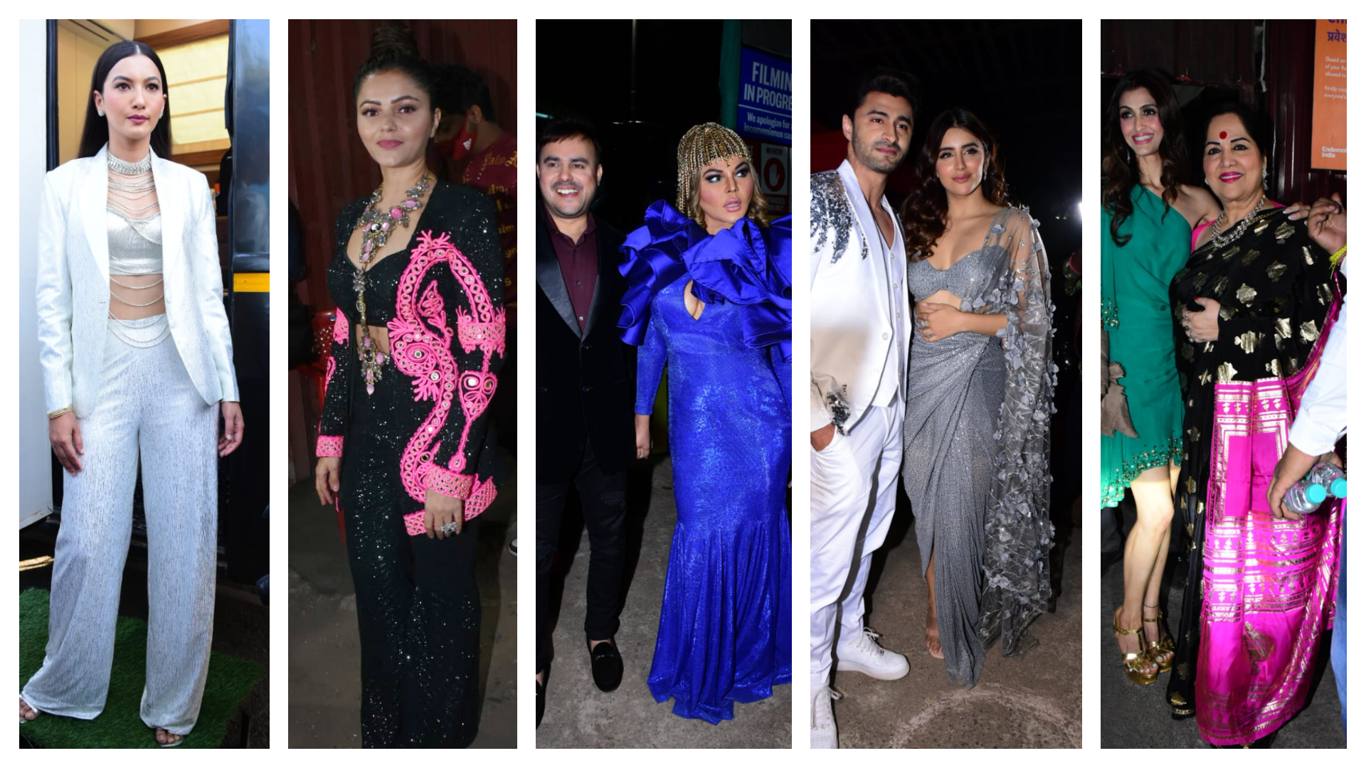 Bigg Boss 15 Grand Finale: Shamita's Mother, Leeshan-Misha, Rubina, Shweta Tiwari, Rakhi-Ritesh, Gauahar & Others Arrive On Sets