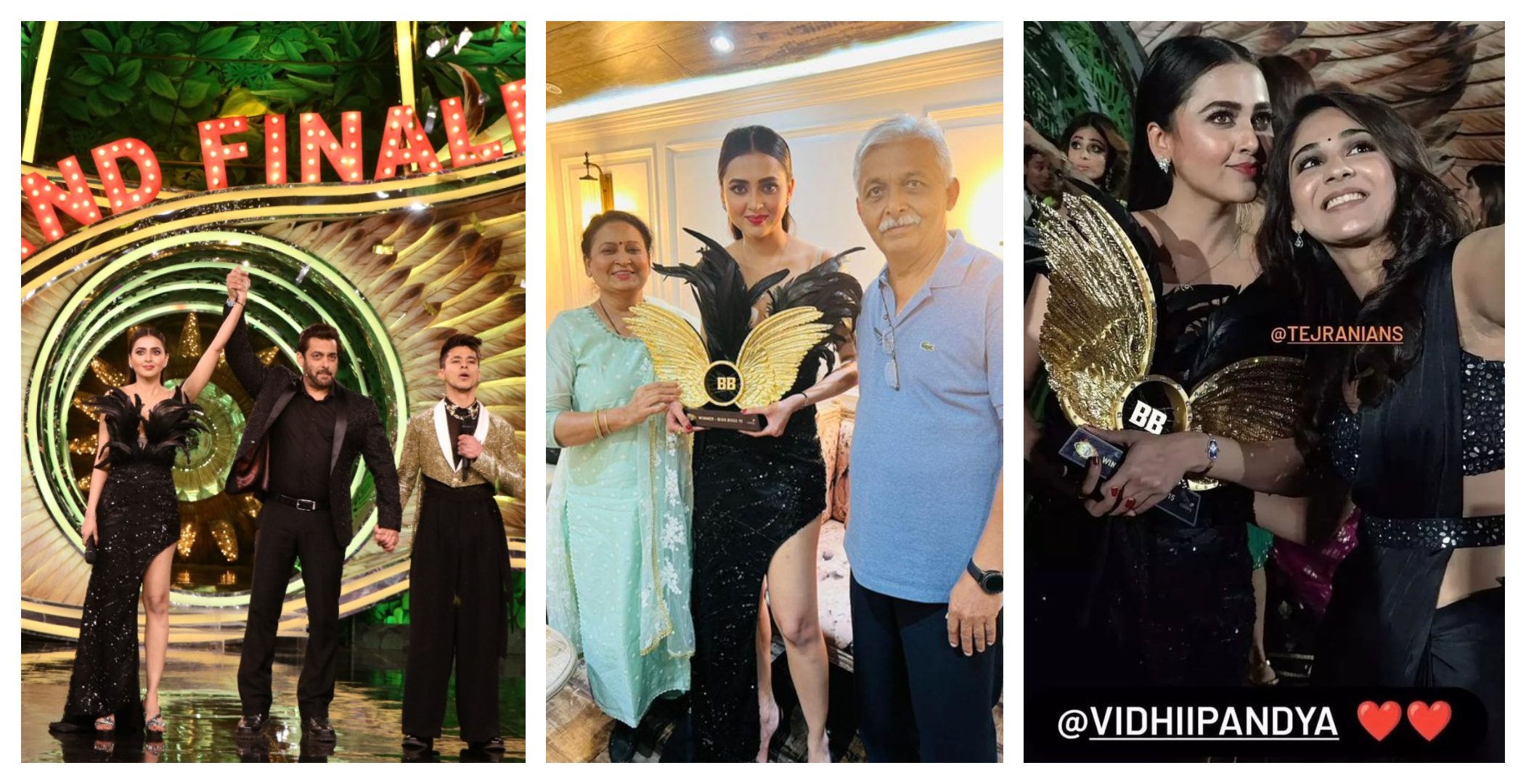 Bigg Boss 15 Winner Tejasswi Prakash's Winning Moments