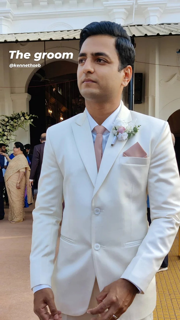 Kenny Sebastian's Wedding Pictures With Tracy Alison In Goa