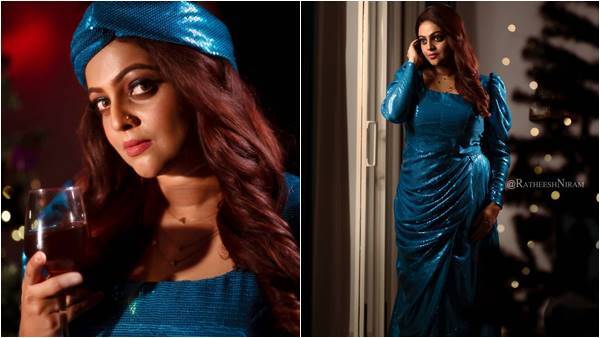 അടിമുടി നീലയണിഞ്ഞ് അശ്വതി; ന്യു ഇയറിനൊരു കിടിലന്‍ മേക്കോവര്‍