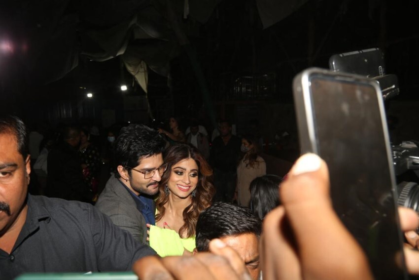 Shilpa Shetty, Rashmi Desai and others on the sets of Bigg Boss