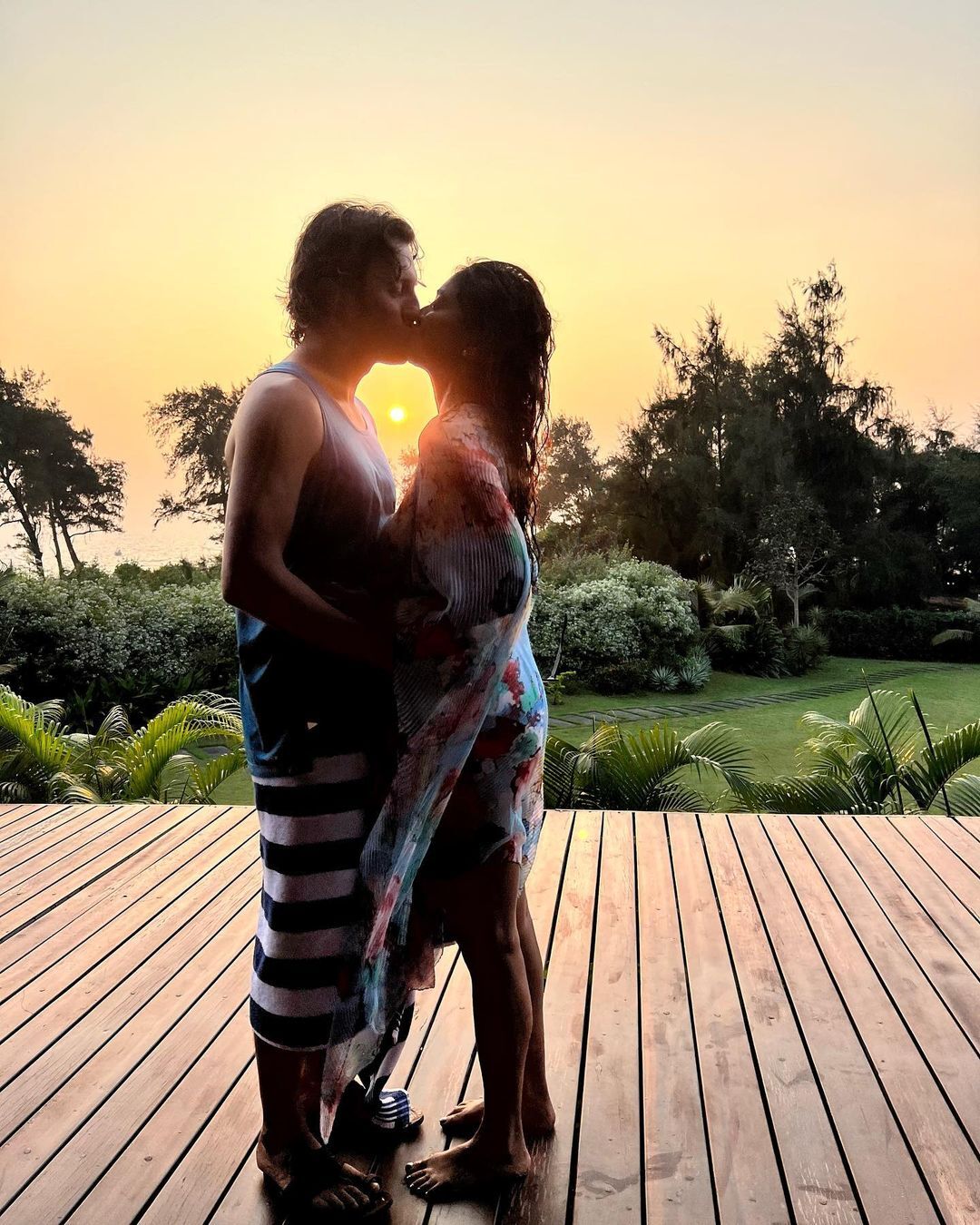 Shriya Saran And Her Husband Andrei Koscheev’s Romantic Pictures Are All About ‘Kiss Of Love’
