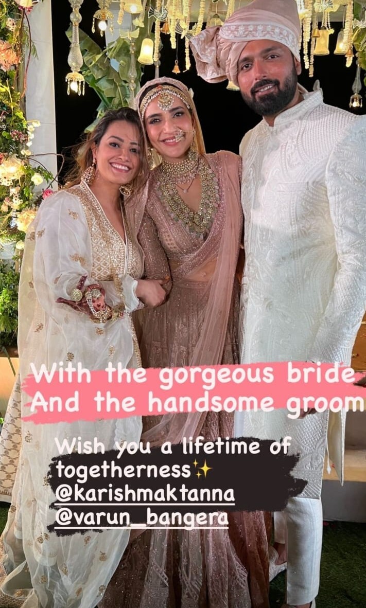 Karishma Tanna & Varun Bangera Wedding & Reception: Ekta Kapoor, Anita Hassanandani & Others Attend (UNSEEN PICS)