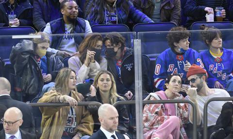 Tom Holland And Zendaya Give Couples Goal By Wearing Matching Jerseys During Hockey Game
