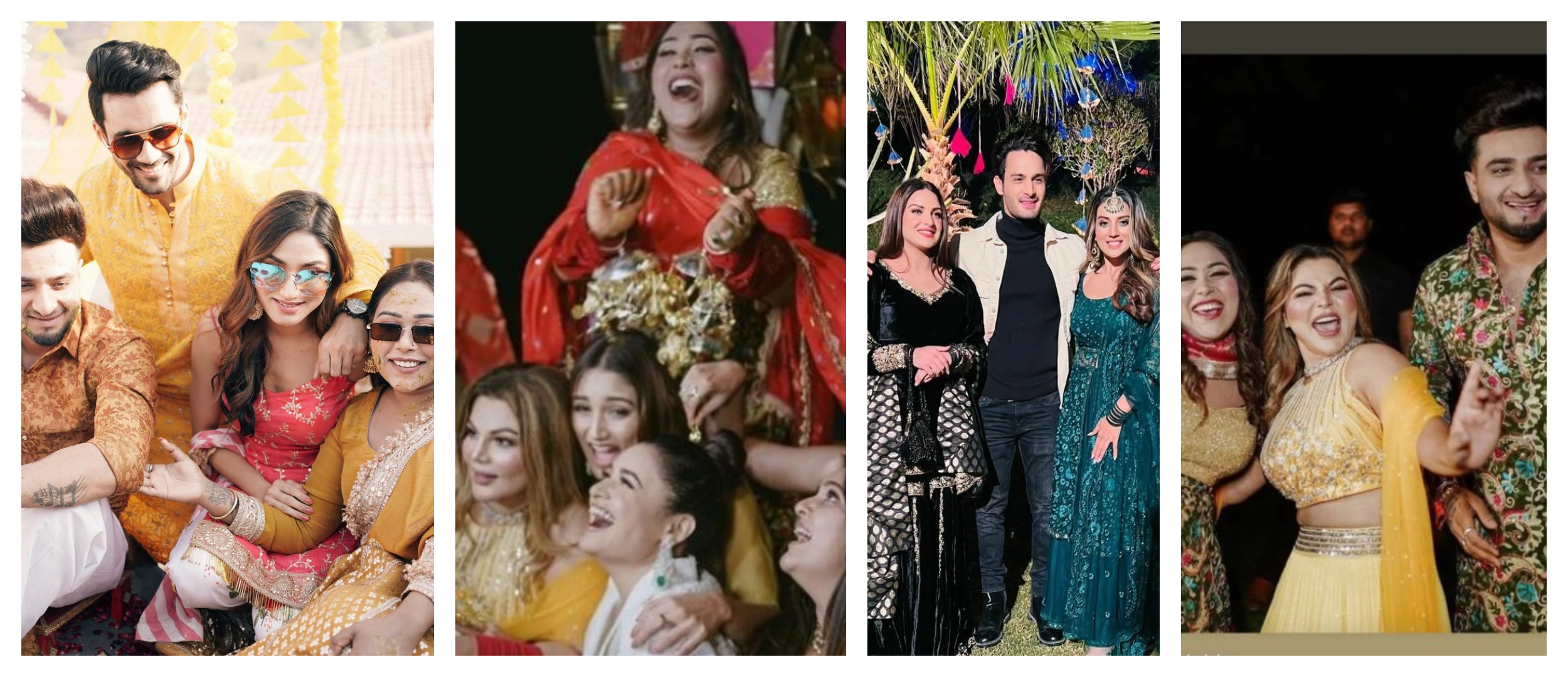 Umar Riaz, Himanshi Khurana, Donal Bisht, Rakhi Sawant, Yuvika Chaudhary & Others Have A Blast At Afsana Khan’s Mehndi Ceremony