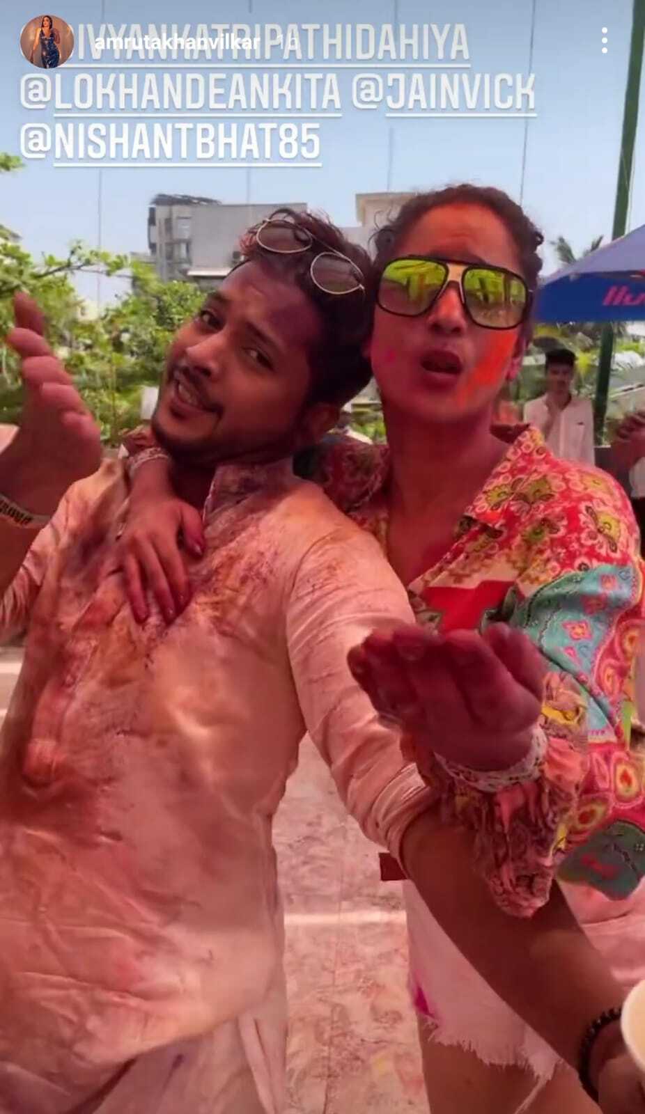Ankita Lokhande-Vicky Jain Holi Bash: TejRan, Arjun Bijlani-Neha, Jasmin-Aly, Divyanka-Vivek & Others Have Fun