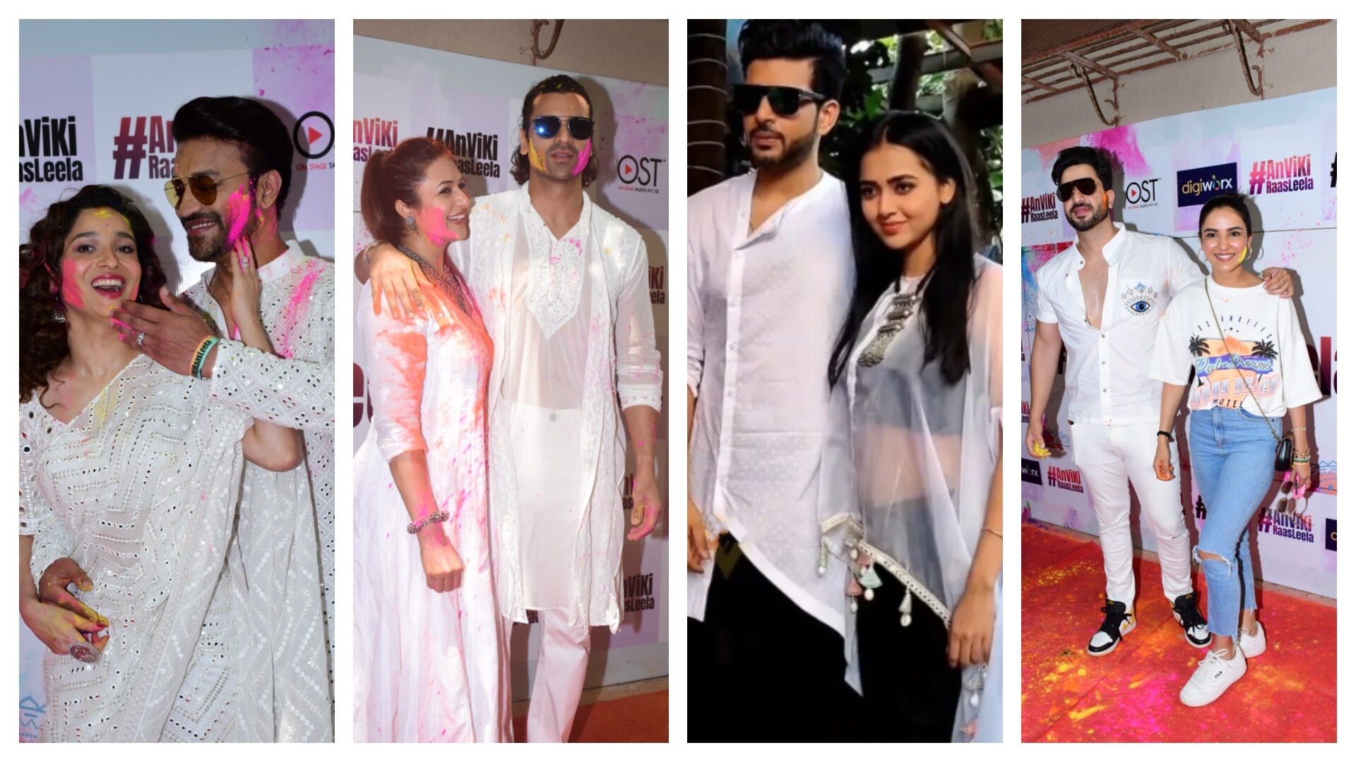 Ankita Lokhande-Vicky Jain Holi Bash: TejRan, Arjun Bijlani-Neha, Jasmin-Aly, Divyanka-Vivek & Others Have Fun