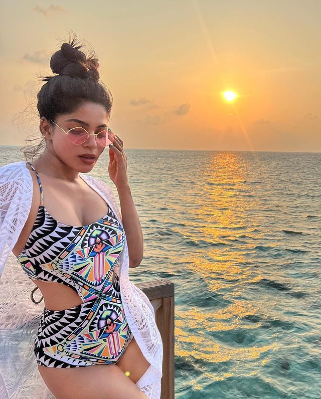 Divyabharathi Cocogiri Maldives Beach Vacation