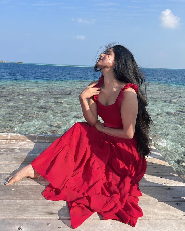 Divyabharathi Cocogiri Maldives Beach Vacation