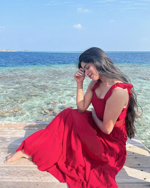 Divyabharathi Cocogiri Maldives Beach Vacation