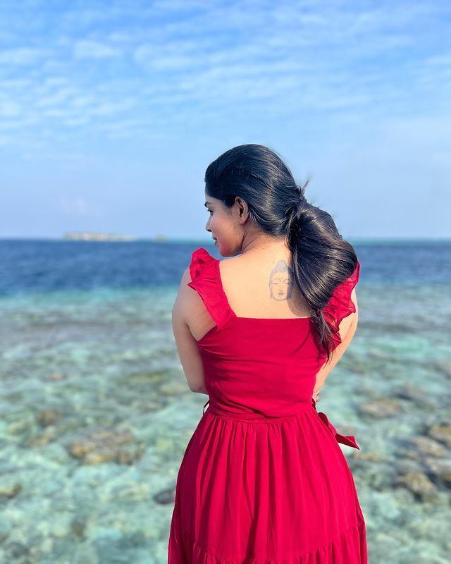 Divyabharathi Cocogiri Maldives Beach Vacation