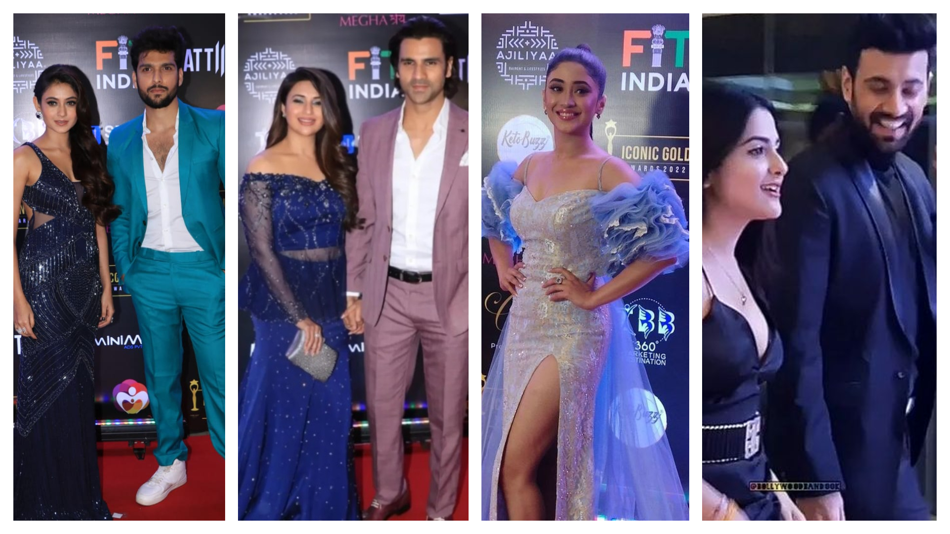 Iconic Gold Awards 2022: Erica Fernadnes, Jasmin Bhasin, Shivangi Joshi, SaiSha, DeVir & Others Walk The Red Carpet In Style