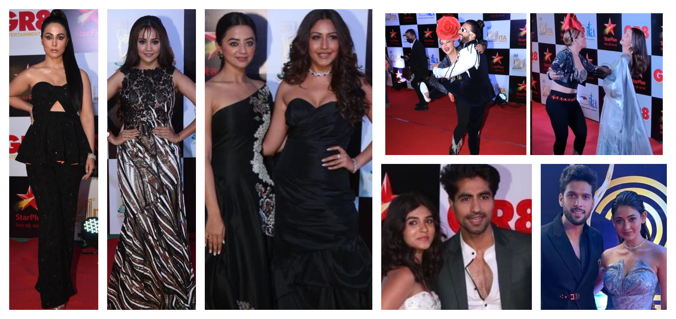 Indian Television Academy (ITA) Awards: Rakhi Sawant Poses With Alia & Ranveer; Harshad-Pranali, Sai-Shivangi, Surbhi & Others Walk The Red Carpet